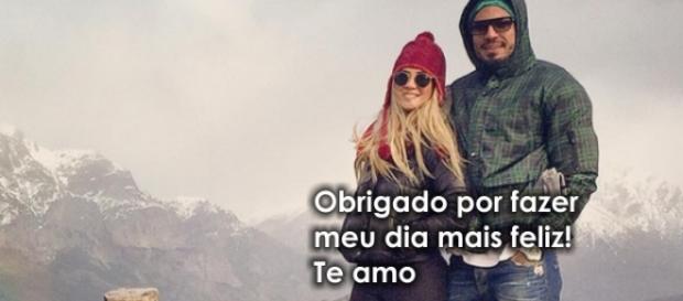 Fernando declara seu amor pela mineirinha Aline Fernando declara seu amor pela mineirinha Aline
