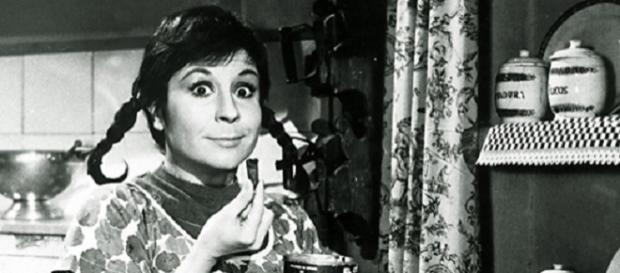 Lina Morgan en una de sus películas más conocidas. Lina Morgan en una de sus películas más conocidas.