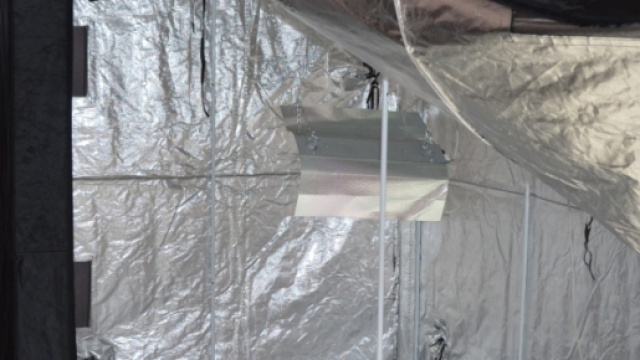 La serra scoperta in una casa di campagna