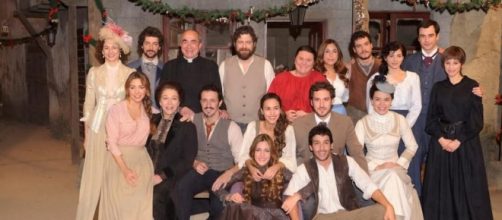 Il cast della soap opera 'Il Segreto'