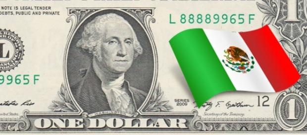 El dolar golpea a nuestro debil peso mexicano El dolar golpea a nuestro debil peso mexicano