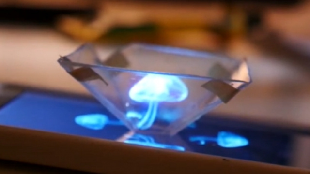 Come proiettare le immagini sul display in 3D