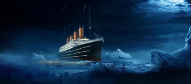 Imagem do famoso transatlântico Titanic Imagem do famoso transatlântico Titanic
