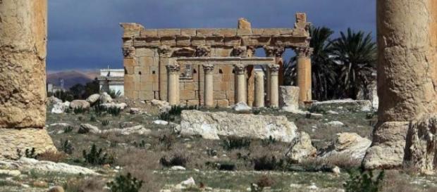 Templul Baal Shamin la 14.03.2014 (foto:AFP) Templul Baal Shamin la 14.03.2014 (foto:AFP)