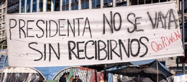El pedido de los Qom para ser escuchados El pedido de los Qom para ser escuchados