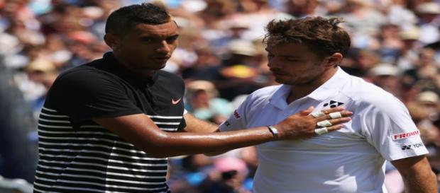 Kyrgios citou a namorada de Wawrinka Kyrgios citou a namorada de Wawrinka