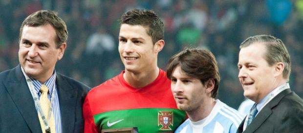 Cristiano Ronaldo and Lionel Messi Cristiano Ronaldo and Lionel Messi