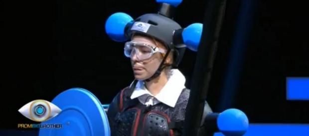 Nina Kristin trat beim Match gegen Anja Schüte an. Nina Kristin trat beim Match gegen Anja Schüte an.