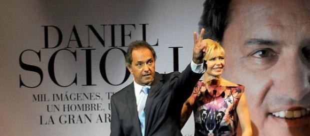 Scioli y su mujer Karina Rabolini Scioli y su mujer Karina Rabolini