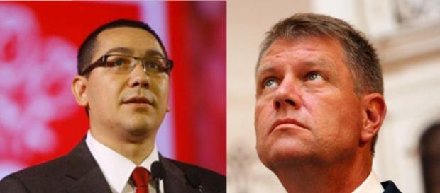 Victor Ponta şi Klaus Johannis (Sursa: www.bzv.ro) Victor Ponta şi Klaus Johannis (Sursa: www.bzv.ro)