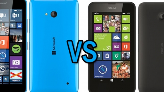 Microsoft Lumia 640 vs Nokia Lumia 635