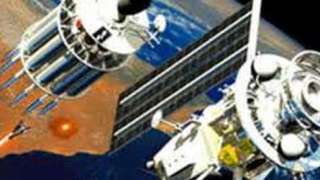 Illustrazione del progetto 'Rods of God'.