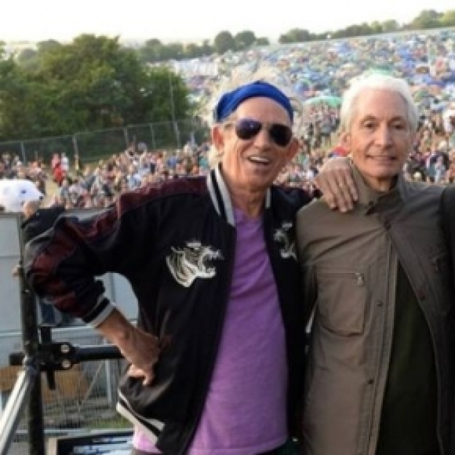 Richards, Watss, Jagger y Wood. Otra vez en Bs As.