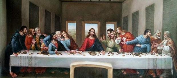 Cina cea de taina, pictura a lui Leonardo da Vinci Cina cea de taina, pictura a lui Leonardo da Vinci