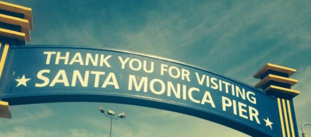Il Molo di Santa Monica a Los Angeles Il Molo di Santa Monica a Los Angeles