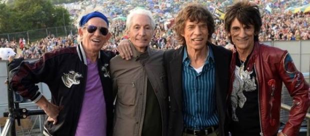 Richards, Watss, Jagger y Wood. Otra vez en Bs As. Richards, Watss, Jagger y Wood. Otra vez en Bs As.