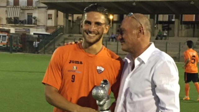 Sancatadese-Trapani, Ernesto Torregrossa premiato
