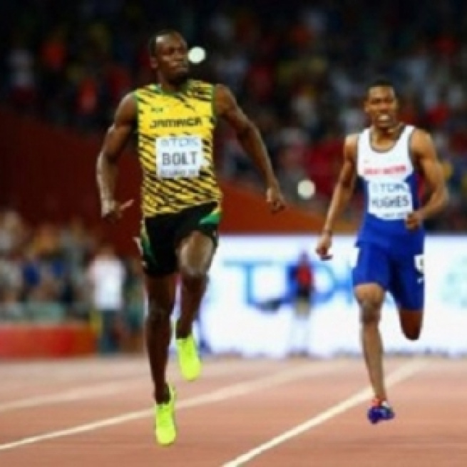 Bolt, campeón en los 200 metros en Beijing