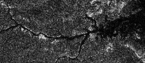Immagine della superficie di Titano