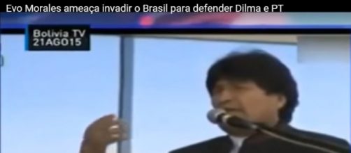 Evo Morales apoia Dilma, Lula e PT