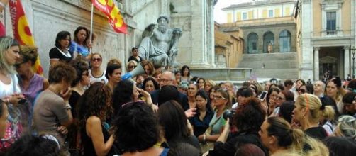 Lo stato di agitazione delle docenti di Roma