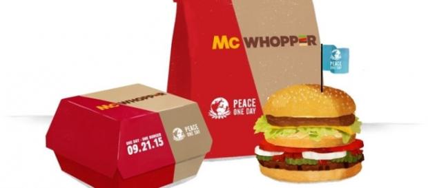 Fotografía simbólica creada por Burger King Fotografía simbólica creada por Burger King