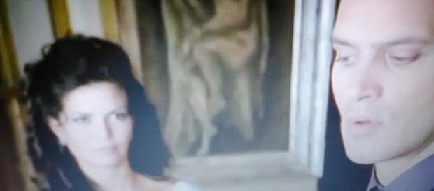 Laura Torrisi e Gabriel Garko in una scena. Laura Torrisi e Gabriel Garko in una scena.