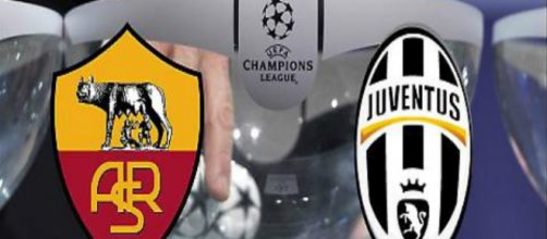 Juventus e Roma impegnate nella Champions