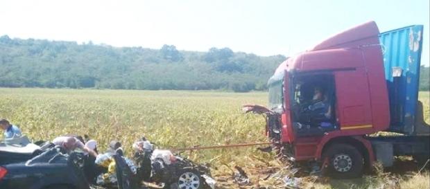 Accident între localitățile Hațeg și Ciopeia Accident între localitățile Hațeg și Ciopeia