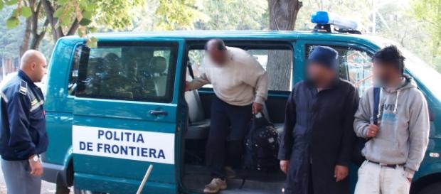 Doi sirieni prinși la frontiera cu România Doi sirieni prinși la frontiera cu România