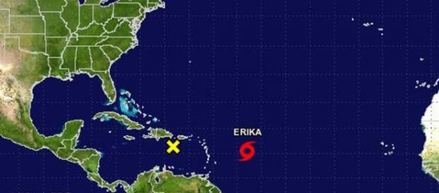 Érika asoló Puerto Rico y se dirige hacia Florida Érika asoló Puerto Rico y se dirige hacia Florida