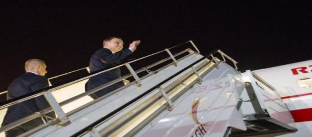 Prezydent A. Duda wraca z Estonii Prezydent A. Duda wraca z Estonii
