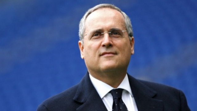 Claudio Lotito, presidente della Lazio