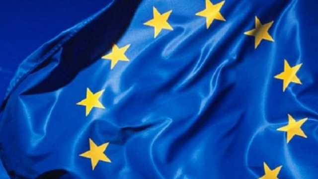La bandiera ufficiale dell'Unione Europea