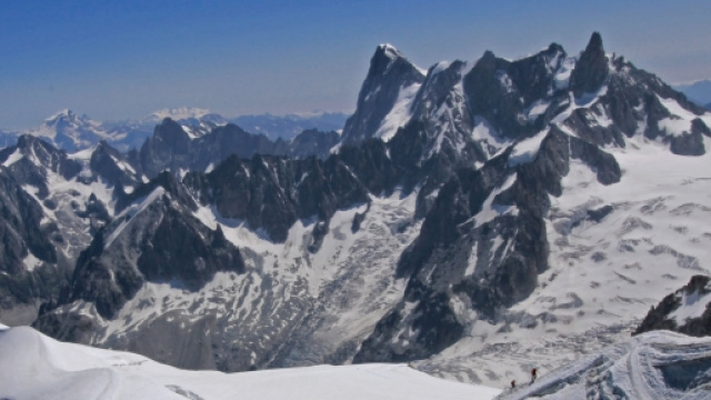 Massiccio meridionle del Monte BIanco