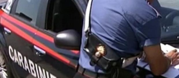 Carabinieri in un servizio di controllo Carabinieri in un servizio di controllo