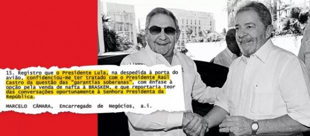 Documento prova que Lula foi lobista da Odebrecht Documento prova que Lula foi lobista da Odebrecht