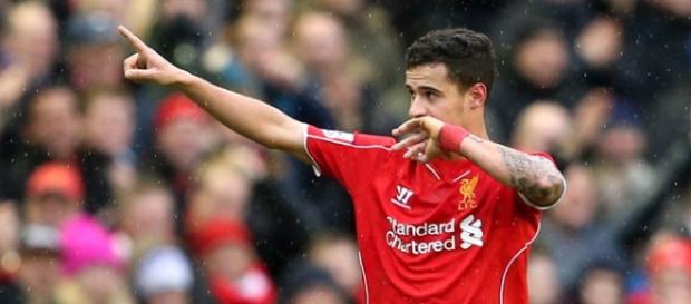 Philippe Coutinho é destaque no time do Liverpool Philippe Coutinho é destaque no time do Liverpool