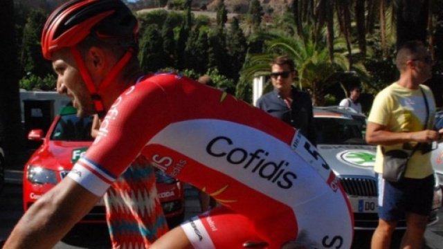 Nacer Bouhanni, un'altra caduta alla Vuelta Espana