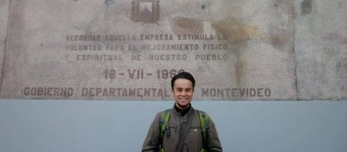 Óscar Álvaro, el joven detenido en México