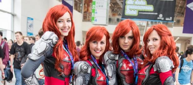 Cosplayer auf der gamescom 2015 Cosplayer auf der gamescom 2015