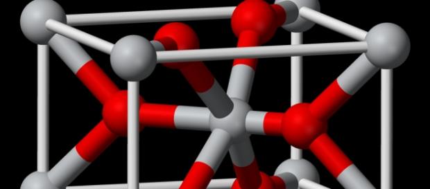 Estructura del dióxido de titanio Estructura del dióxido de titanio