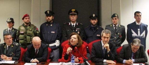 Pm Teresa Principato durante la conferenza stampa. Pm Teresa Principato durante la conferenza stampa.