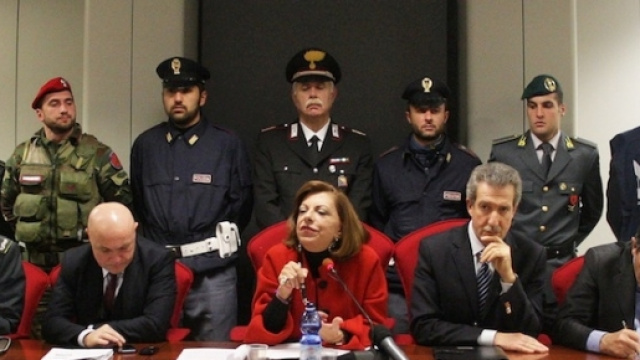 Pm Teresa Principato durante la conferenza stampa.