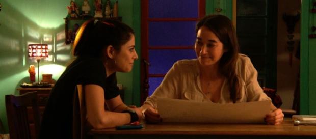 Ana y Miranda bajo un solo plano Ana y Miranda bajo un solo plano