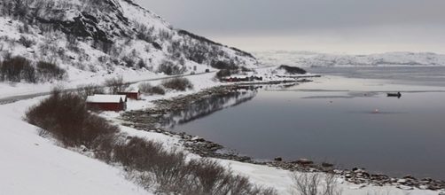 Paesaggio autunnale nei dintorni di Kirkenes