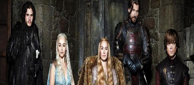 Algunos de los protagonistas de la serie Algunos de los protagonistas de la serie