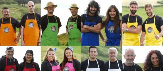Los concursantes de Cocineros al Volante Los concursantes de Cocineros al Volante