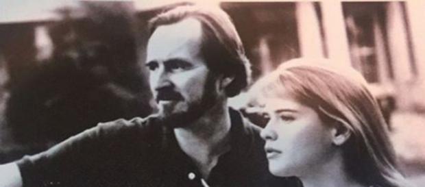 Wes Craven mit K. Swanson am Set zu Deadly Friend Wes Craven mit K. Swanson am Set zu Deadly Friend