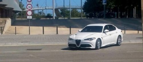 Alfa Romeo Giulia Quadrifoglio verde in Spagna